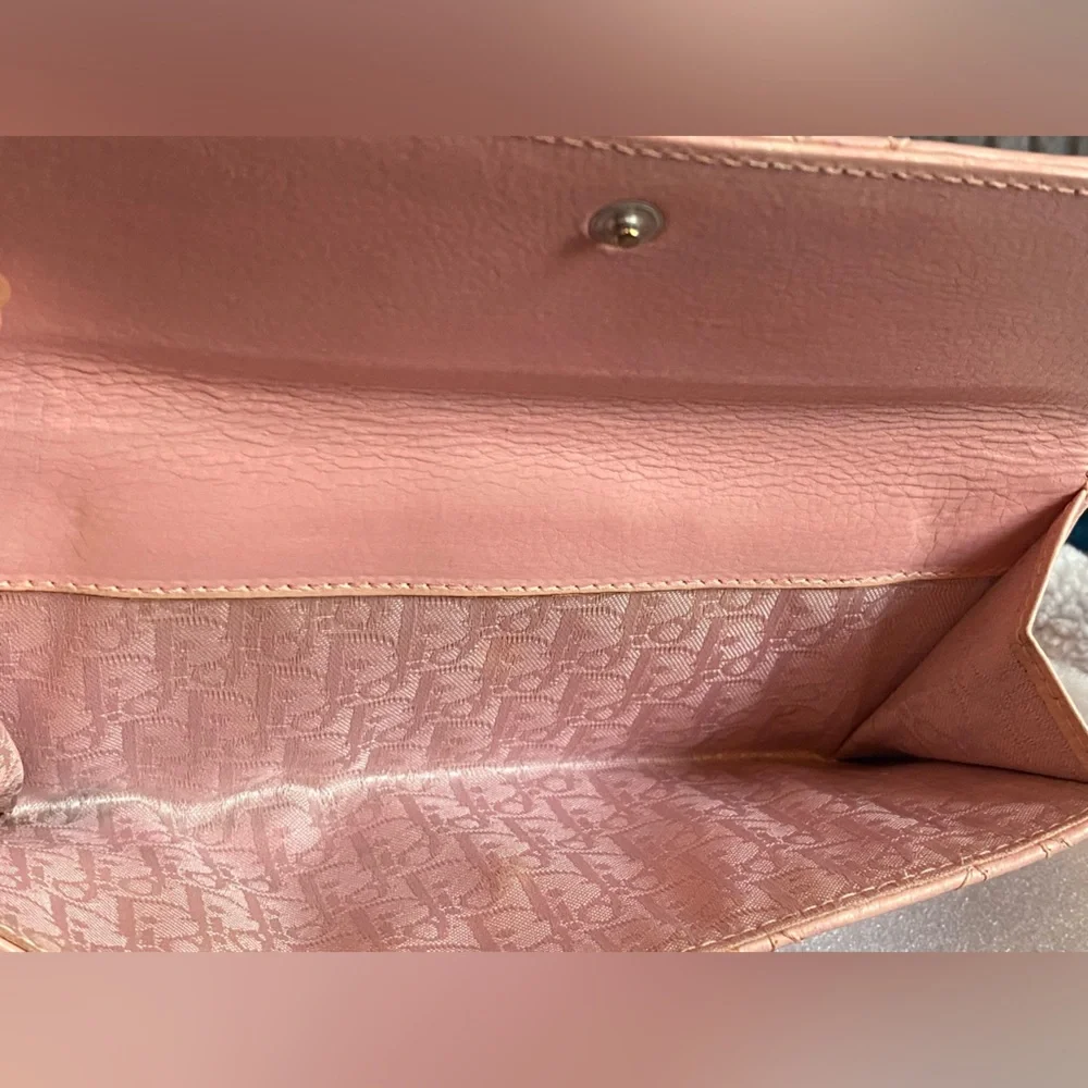 Dior Lady Dior pink Wallet